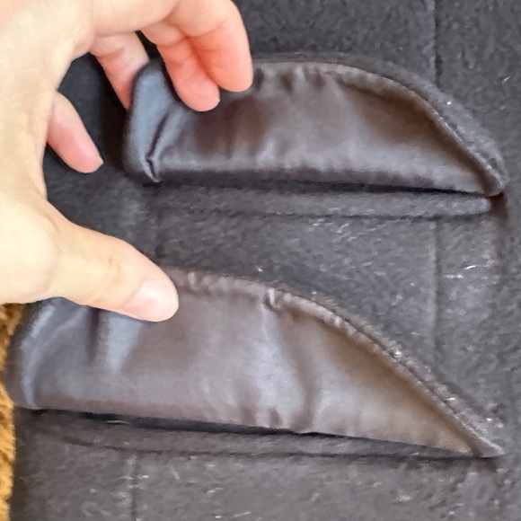 J. Crew Black Vintage 100% Wool Coat - Picture 5 of 14